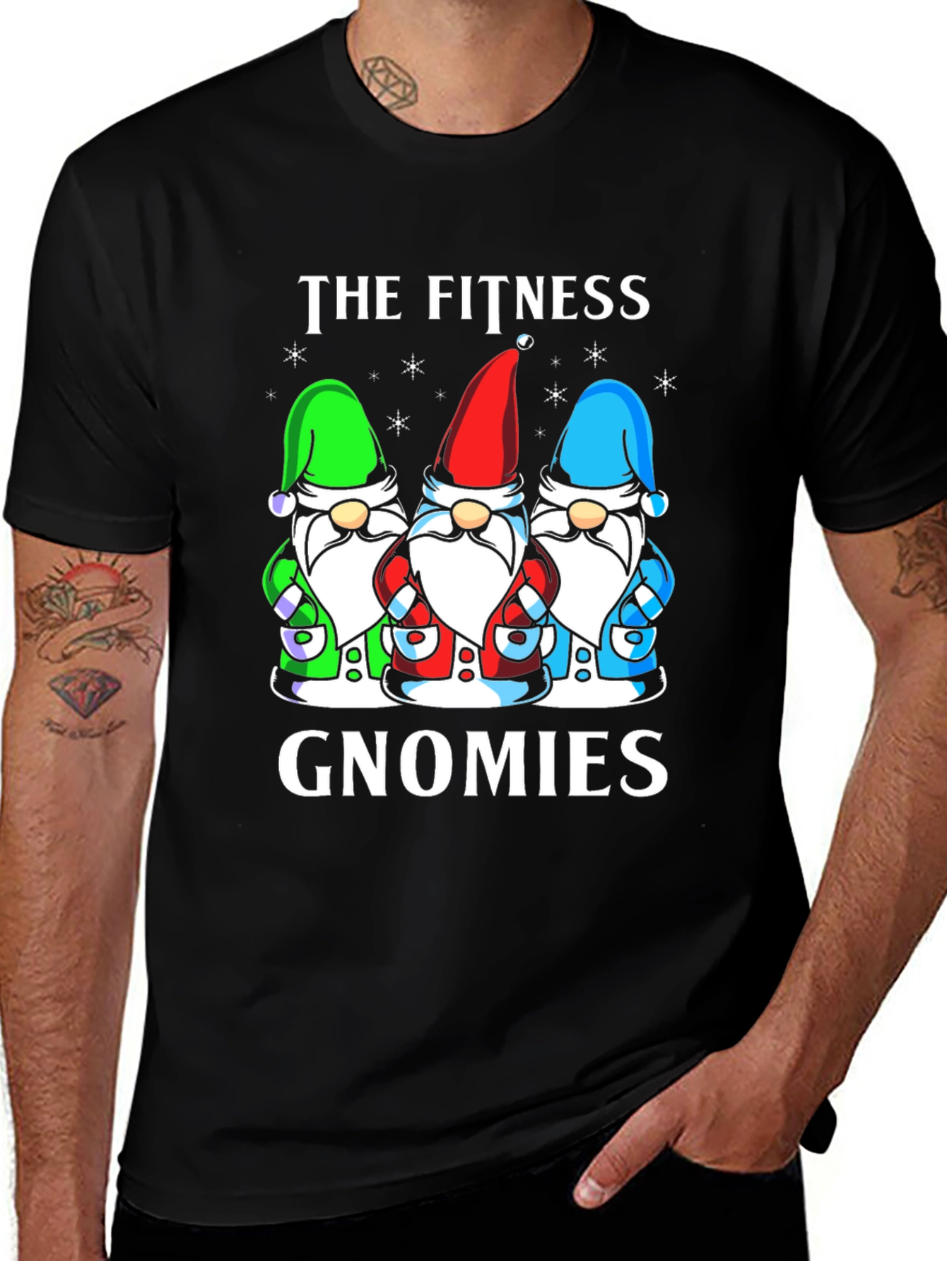 Variant 4 of Fitness Gnomies T-Shirt - Workout Humor