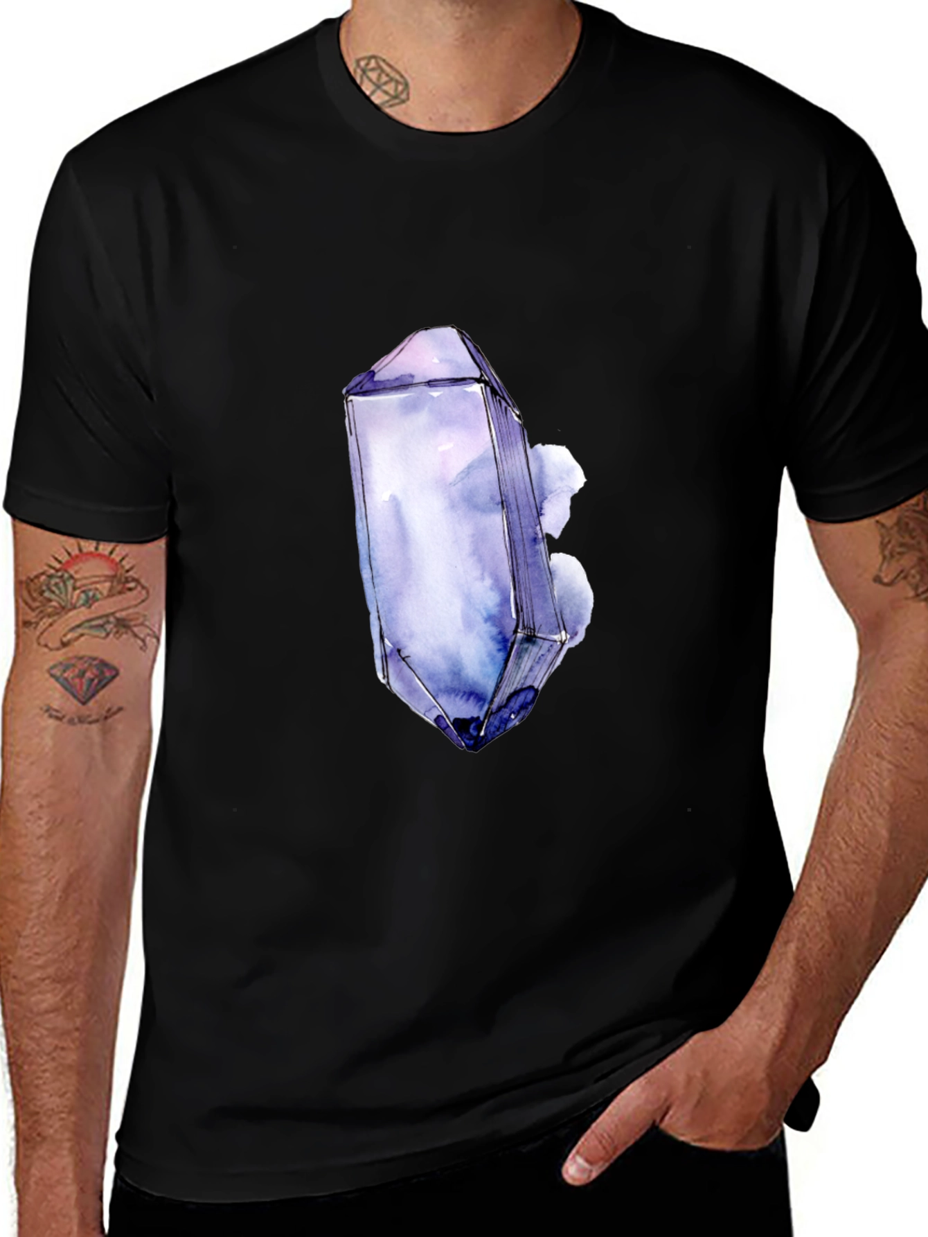 Variant 29 of Crystal Graphic T-Shirt - Unique Design