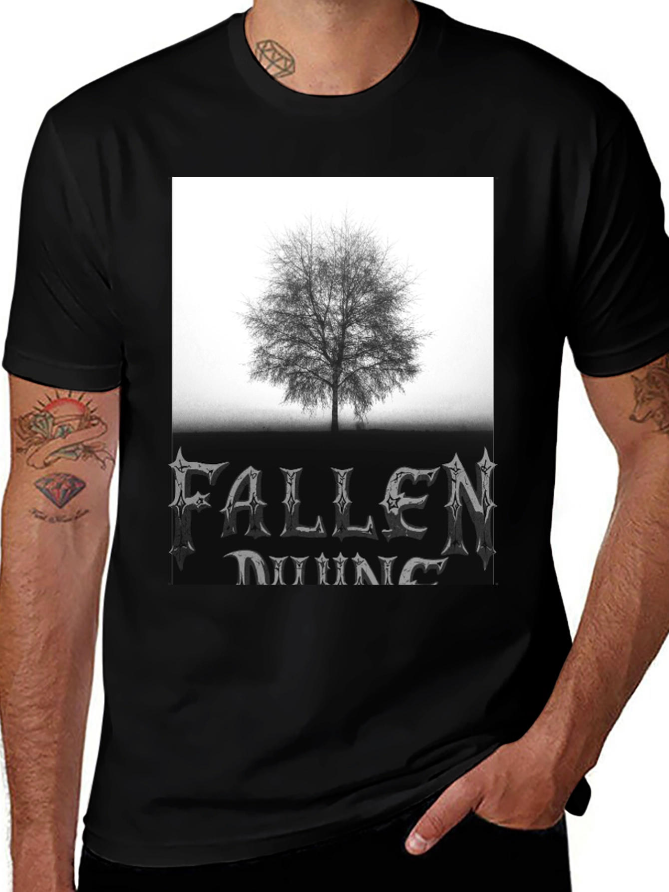 Variant 26 of Fallen Nothing Tree Graphic T-Shirt