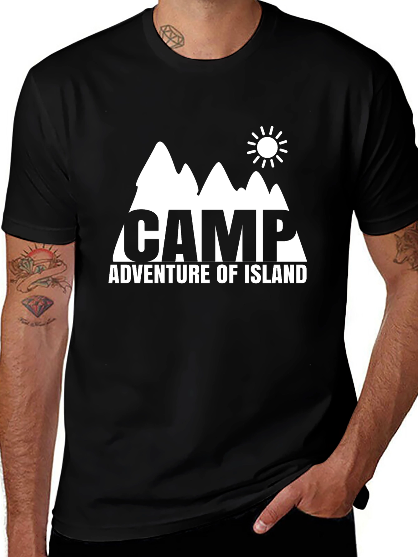 Camp Adventure T-Shirt - Island Design