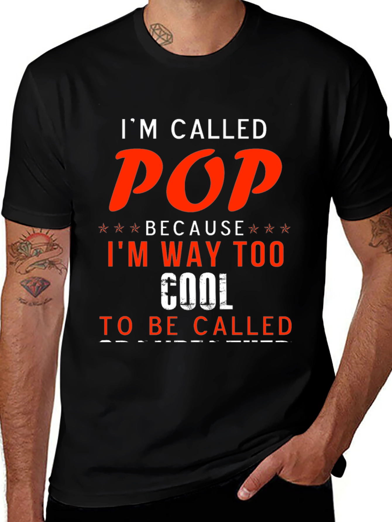 Variant 4 of I'm Called POP T-Shirt