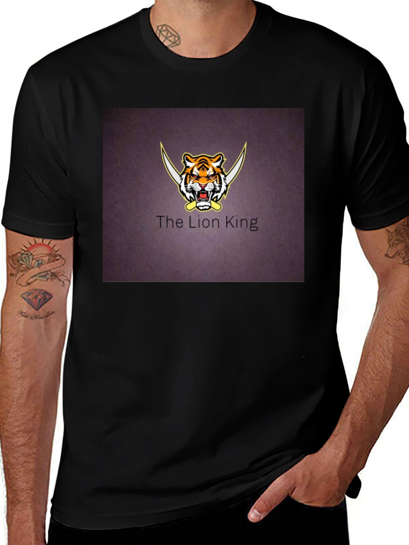 Variant 4 of The Lion King T-Shirt - Tiger Design