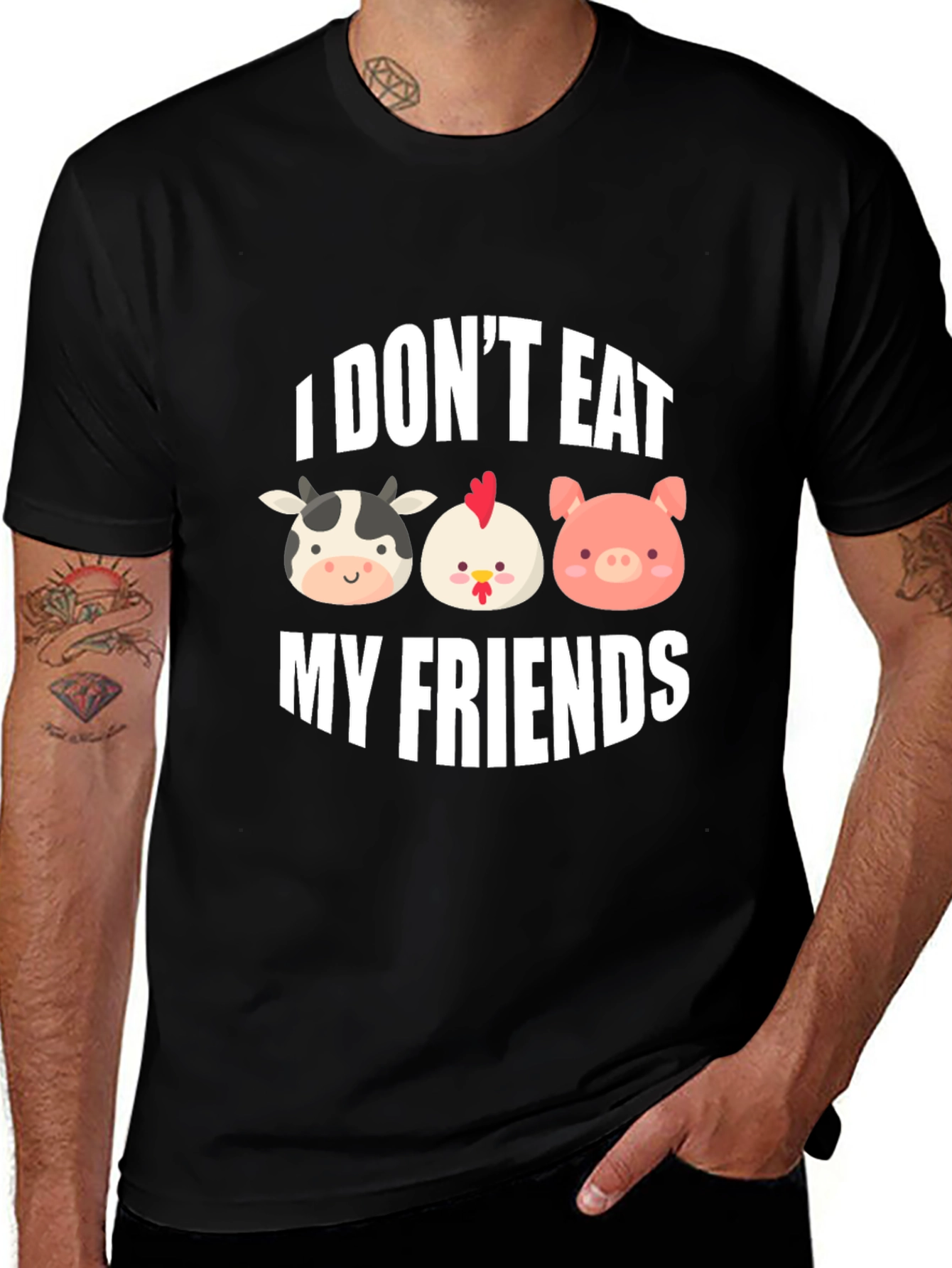 Variant 30 of Vegan Animal Friend T-Shirt