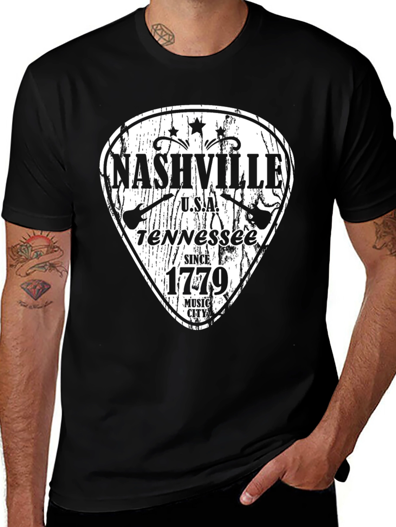 Nashville Tennessee Graphic T-Shirt