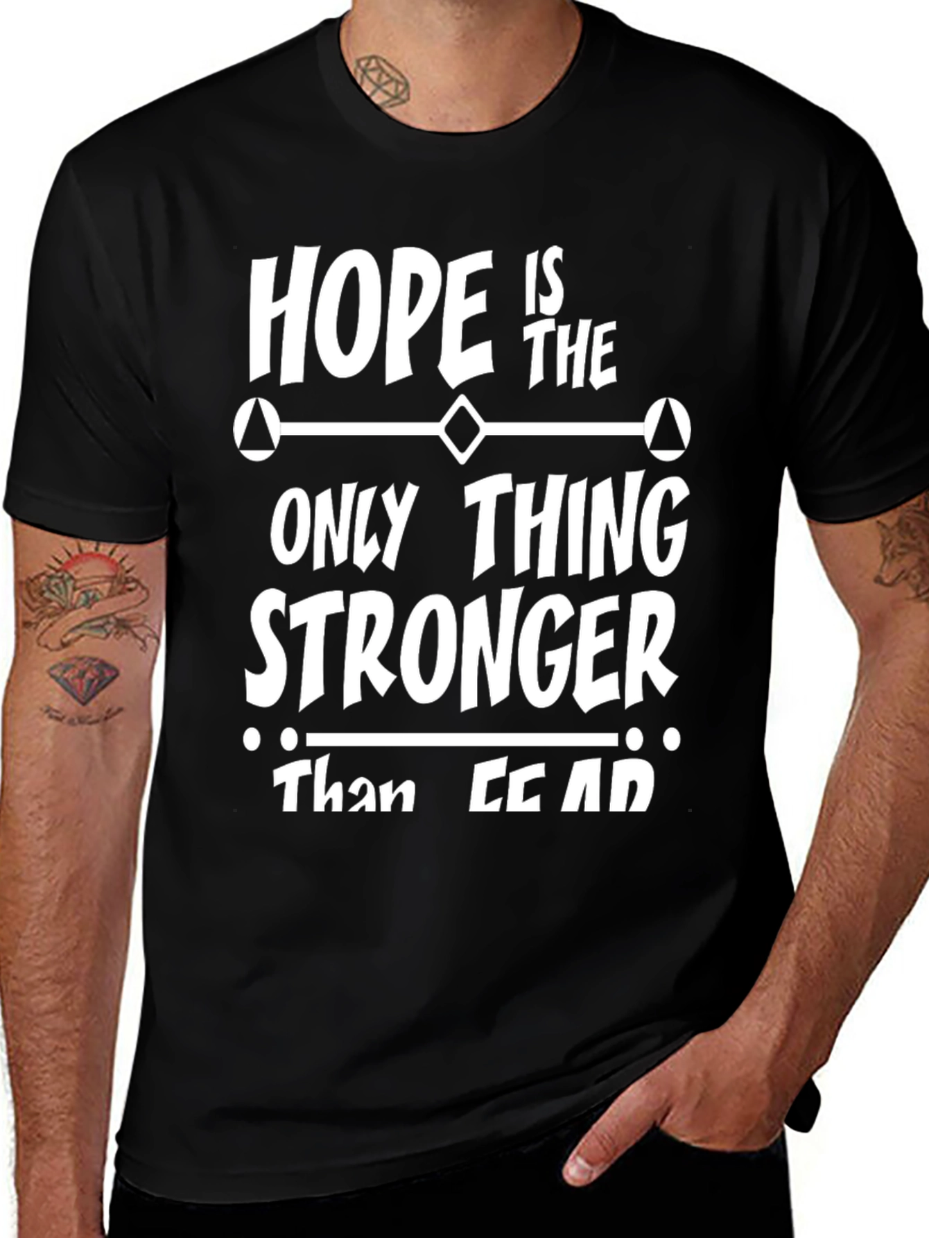 Variant 14 of Hope is Stronger Than Fear - Graphic T-Shirt