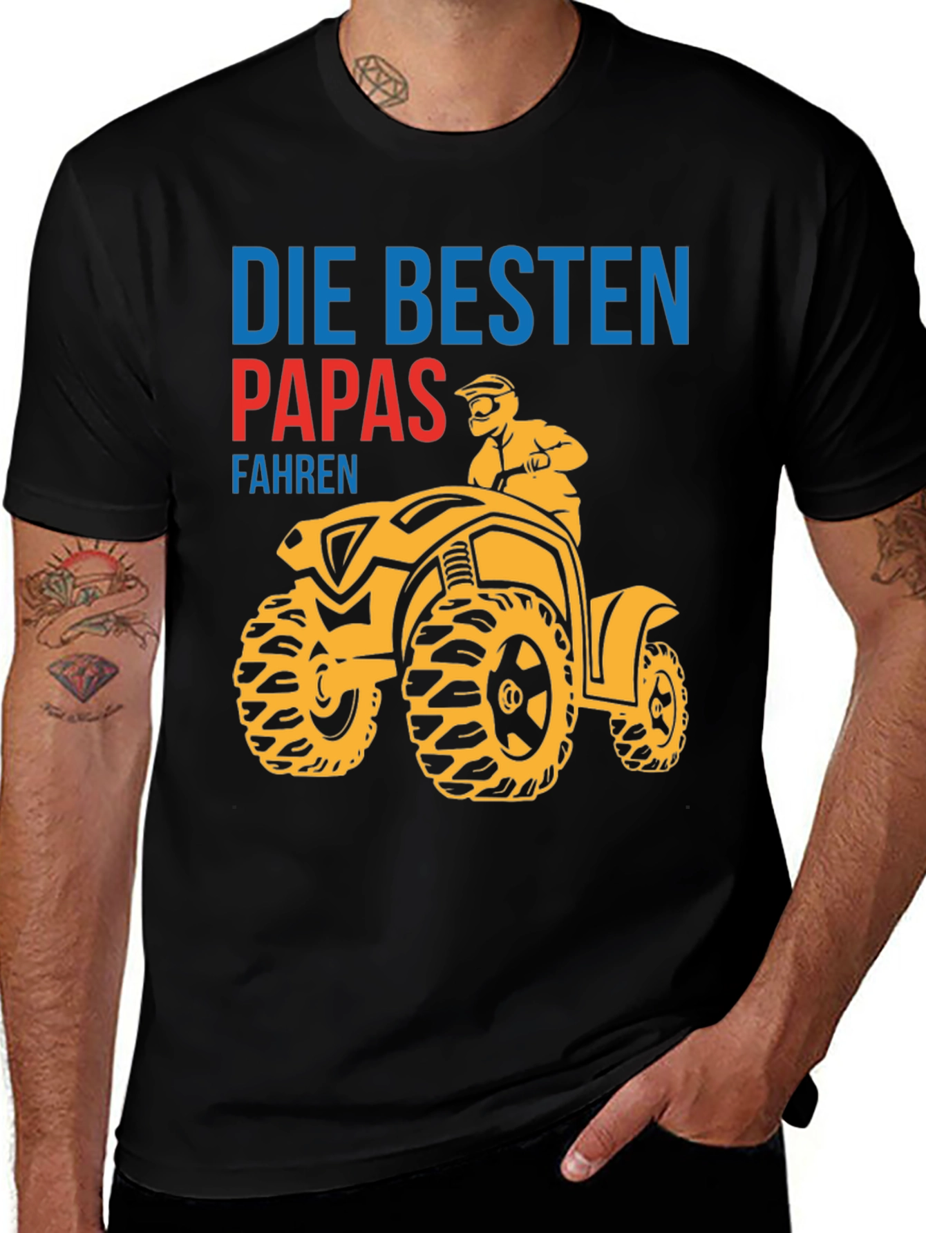 Variant 4 of Die Besten Papas T-Shirt