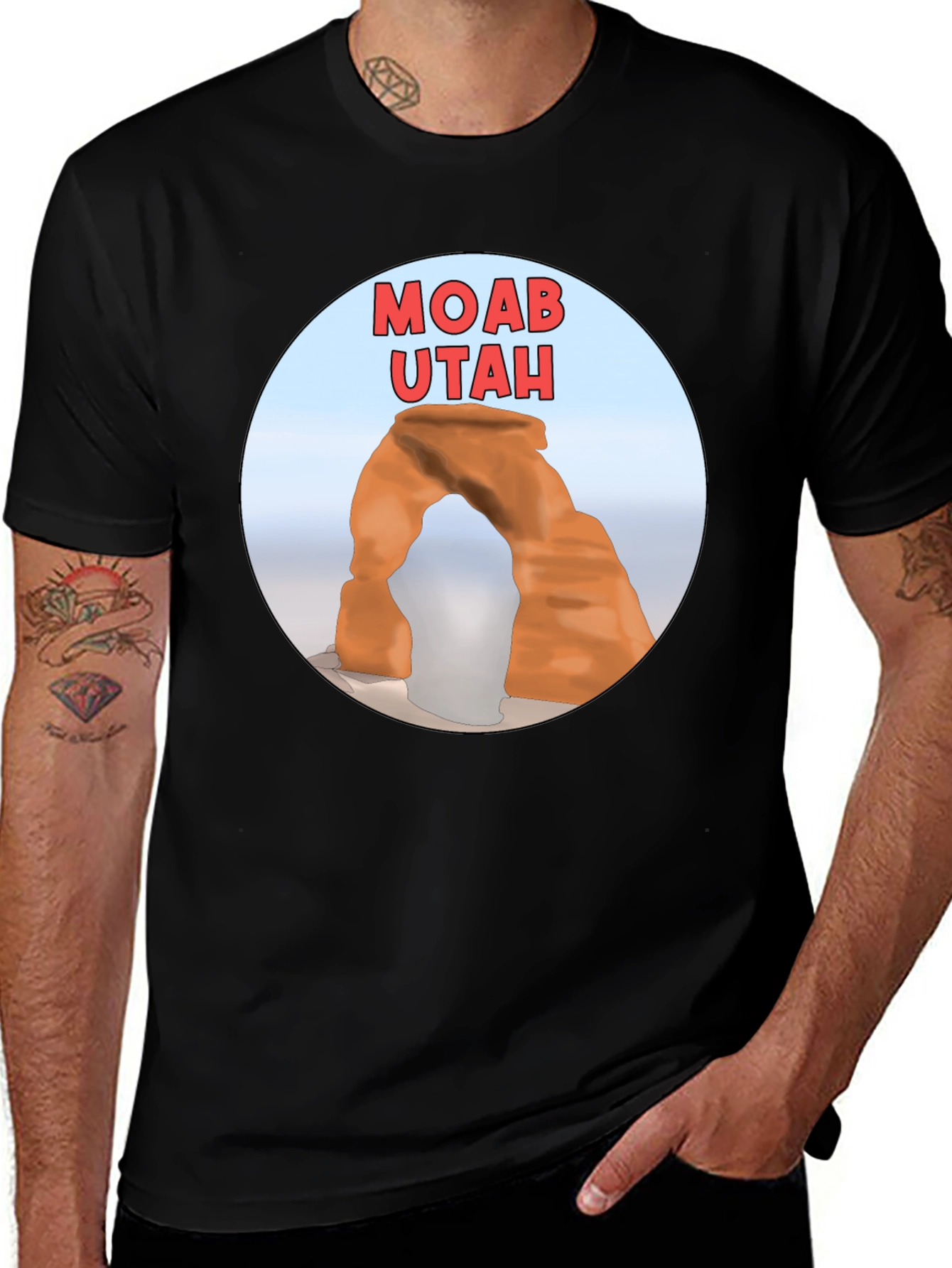 Moab Utah Graphic T-Shirt