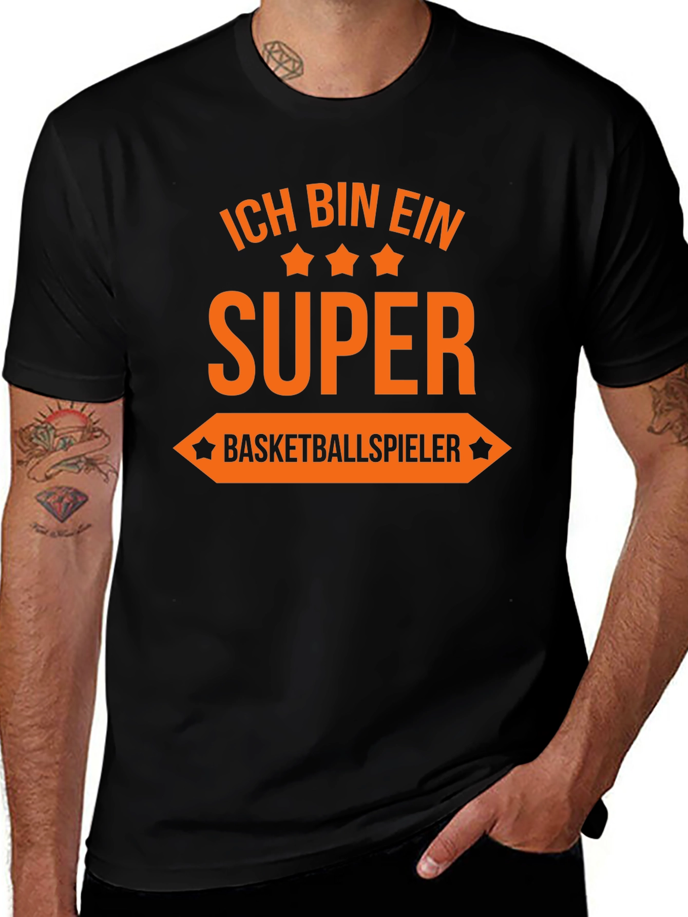 Variant 29 of Ich Bin Ein Super Basketballspieler T-Shirt