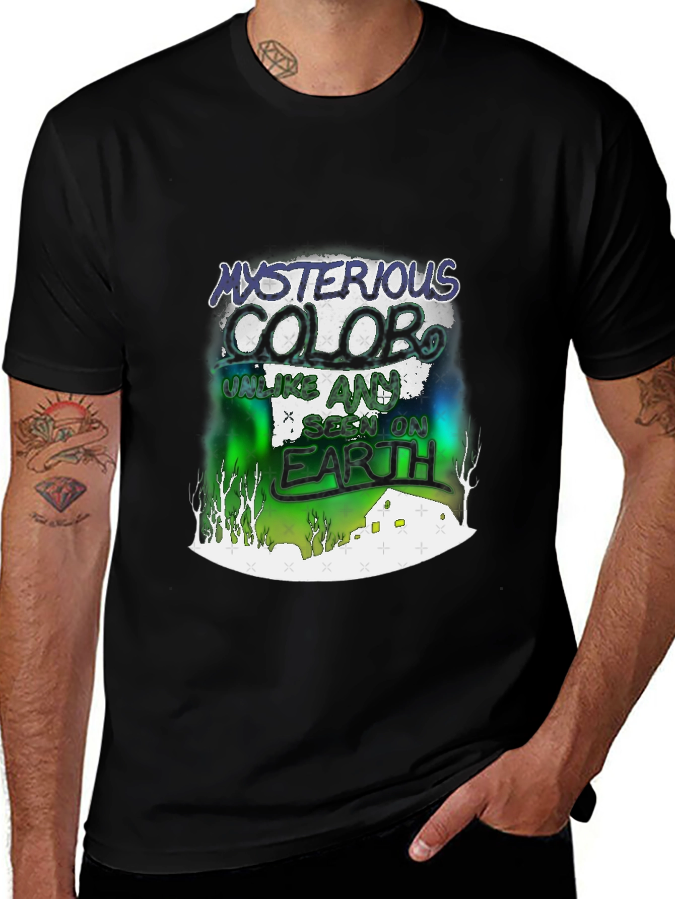 Variant 23 of Mysterious Colobo Graphic Print T-Shirt
