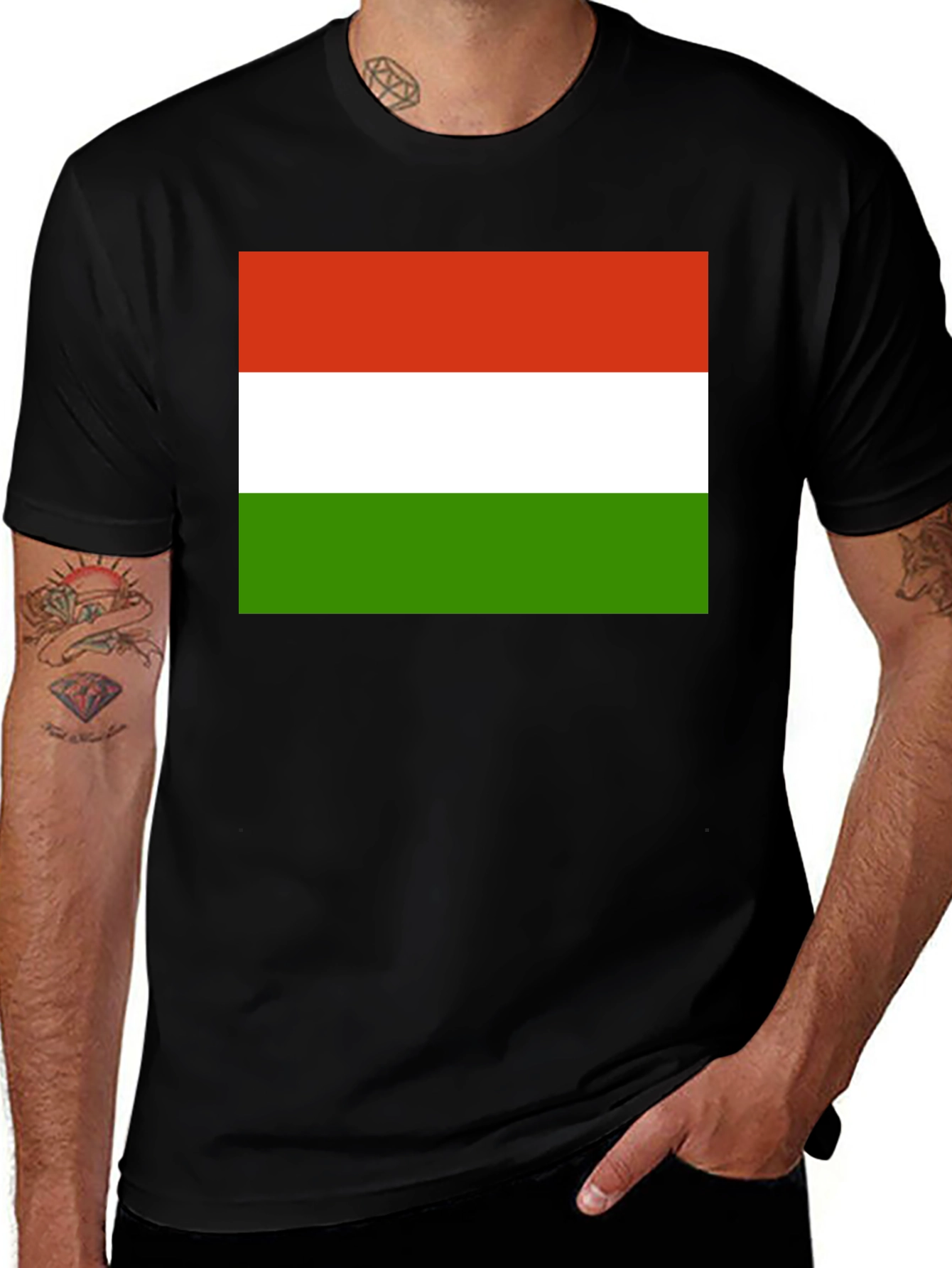 Hungary Flag T-Shirt - Show Your Pride