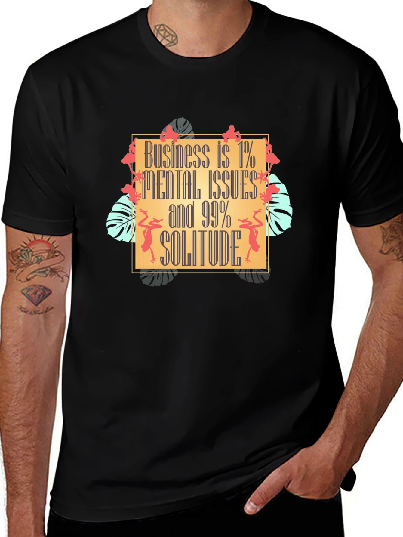 Business Mental Issues Solitude T-Shirt