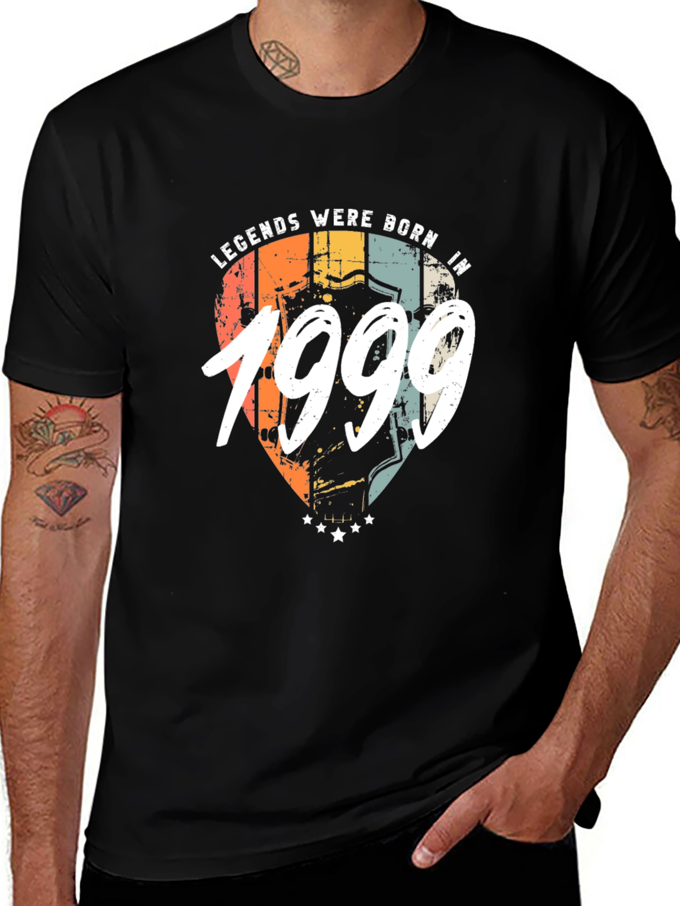 Variant 27 of Legends Born in 1999 Black T-Shirt