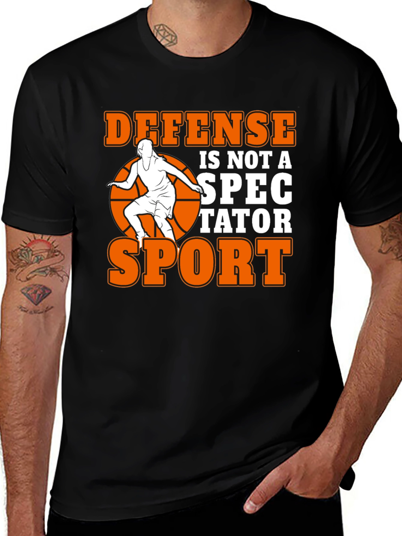 Variant 5 of Defense is Not a Spectator Sport T-Shirt
