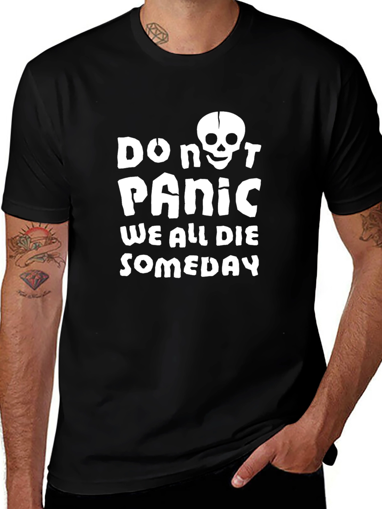 Variant 20 of Don't Panic T-Shirt