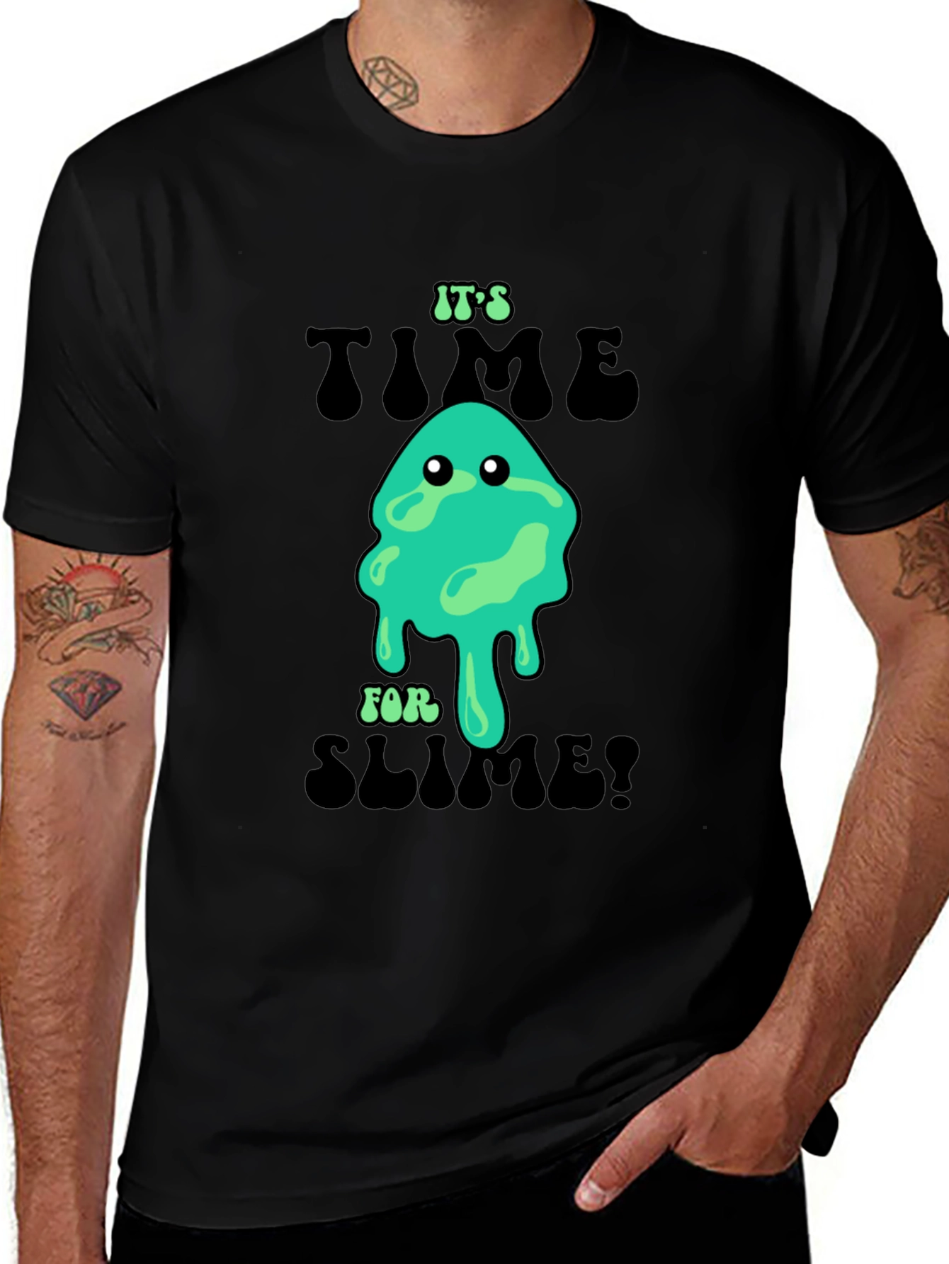 Variant 30 of It's Time for Slime! Novelty Graphic T-Shirt