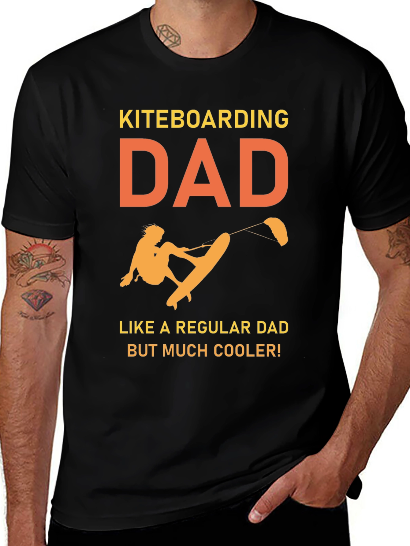 Variant 21 of Kiteboarding Dad T-Shirt - Cool Father's Day Gift