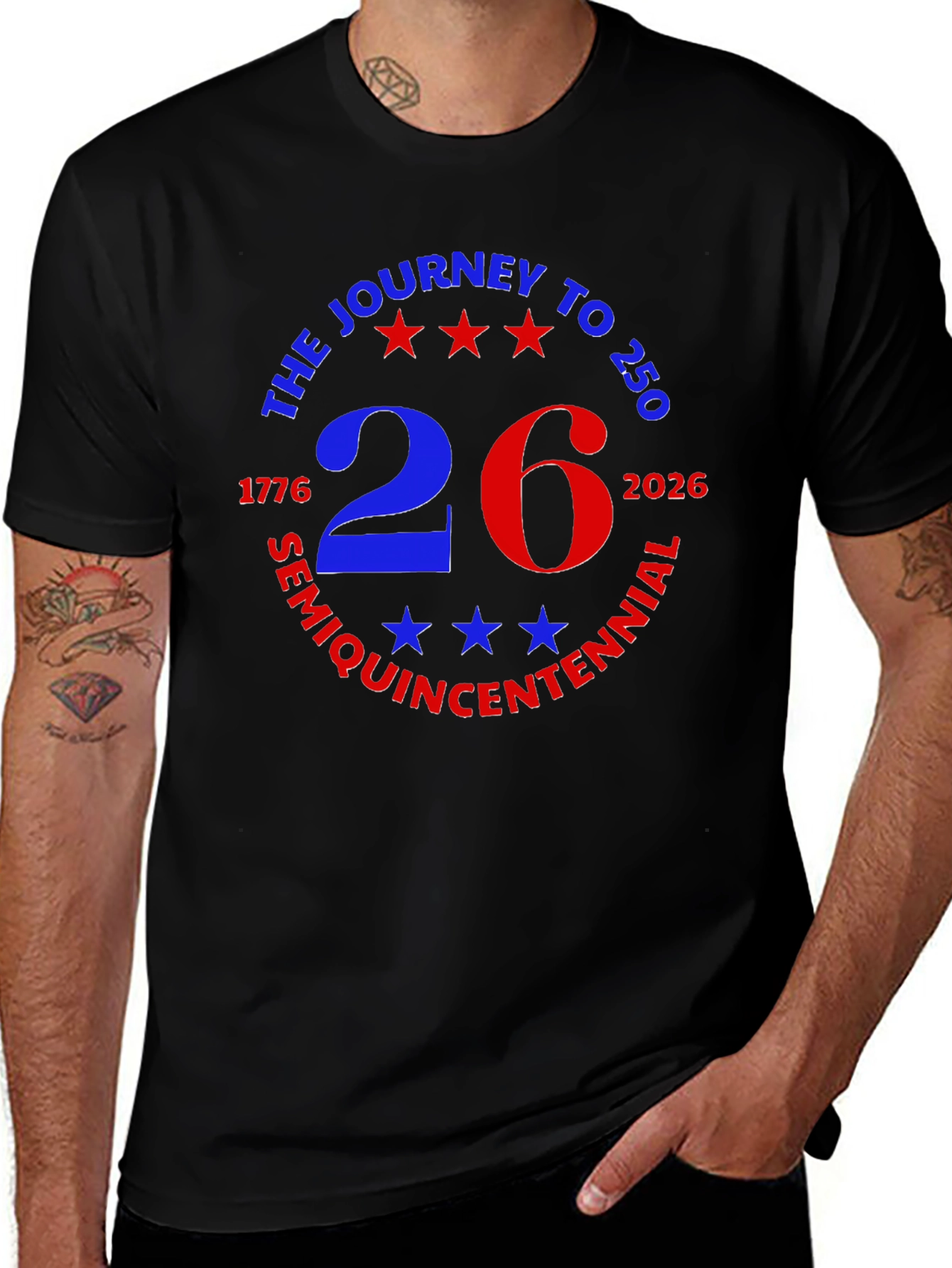 Variant 16 of Semiquincentennial Journey to 250 T-Shirt