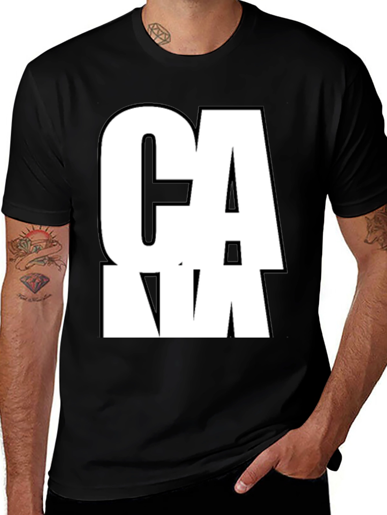 Bold Graphic Tee - CA Design