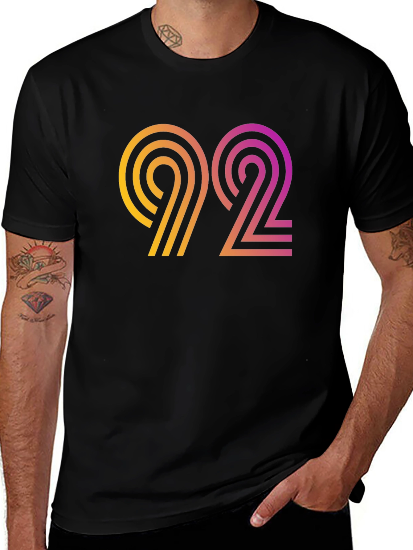 Variant 8 of Retro 92 Graphic T-Shirt