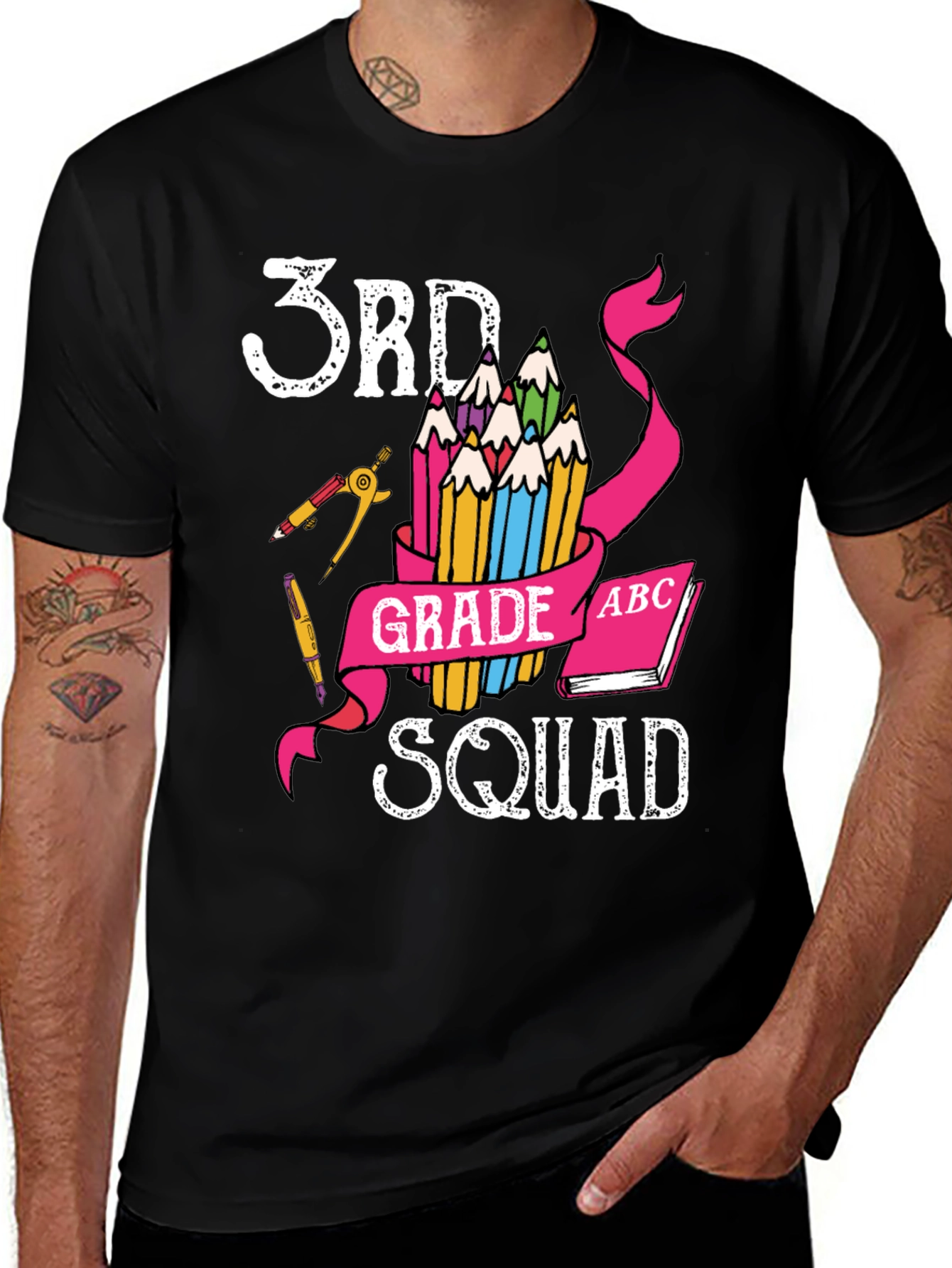 3rd Grade Squad T-Shirt - Back to School Apparel