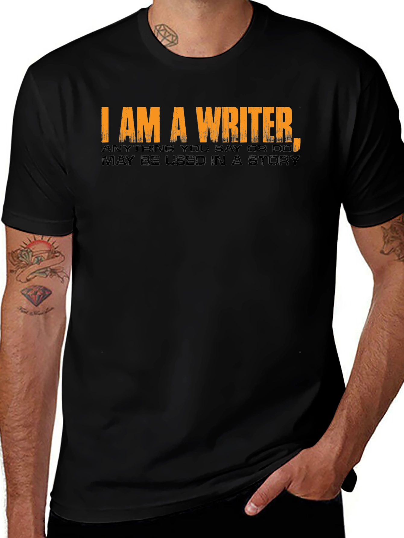 Variant 9 of I Am A Writer Novelty T-Shirt