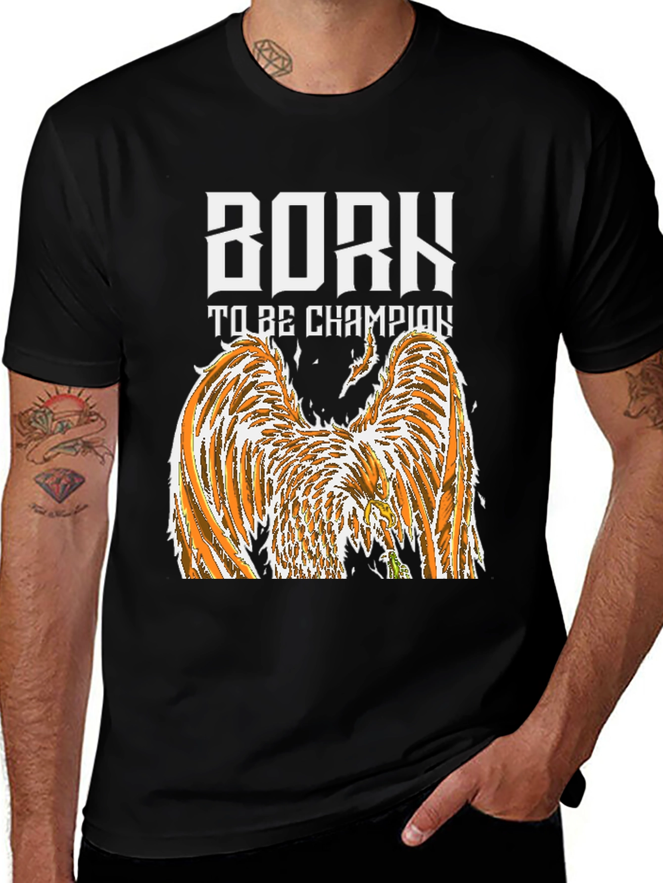Variant 17 of Born to Be Champion Graphic Tee