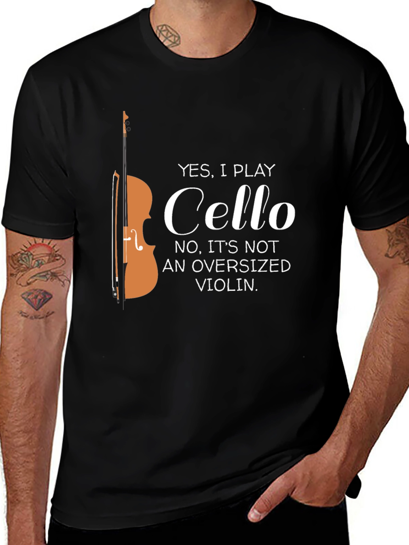 Cello Player T-Shirt - Funny Musician Tee