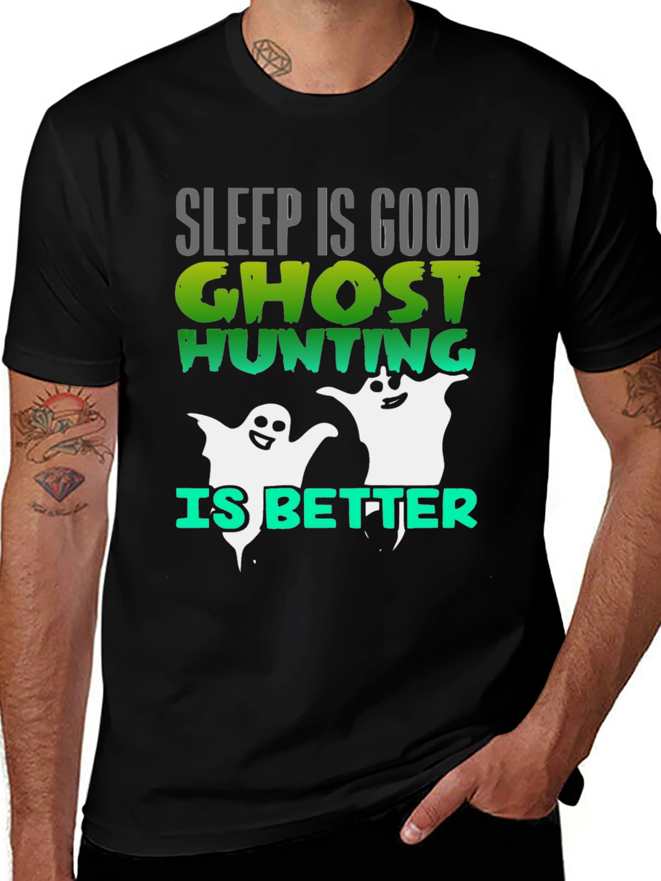 Variant 17 of Ghost Hunting Graphic T-Shirt