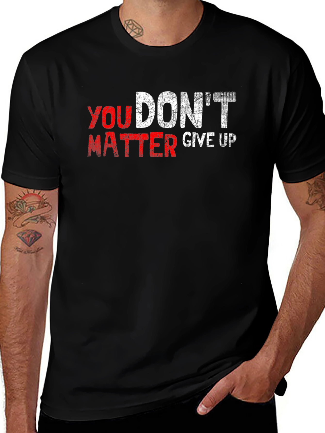Variant 13 of Motivational/Demotivational Graphic Tee