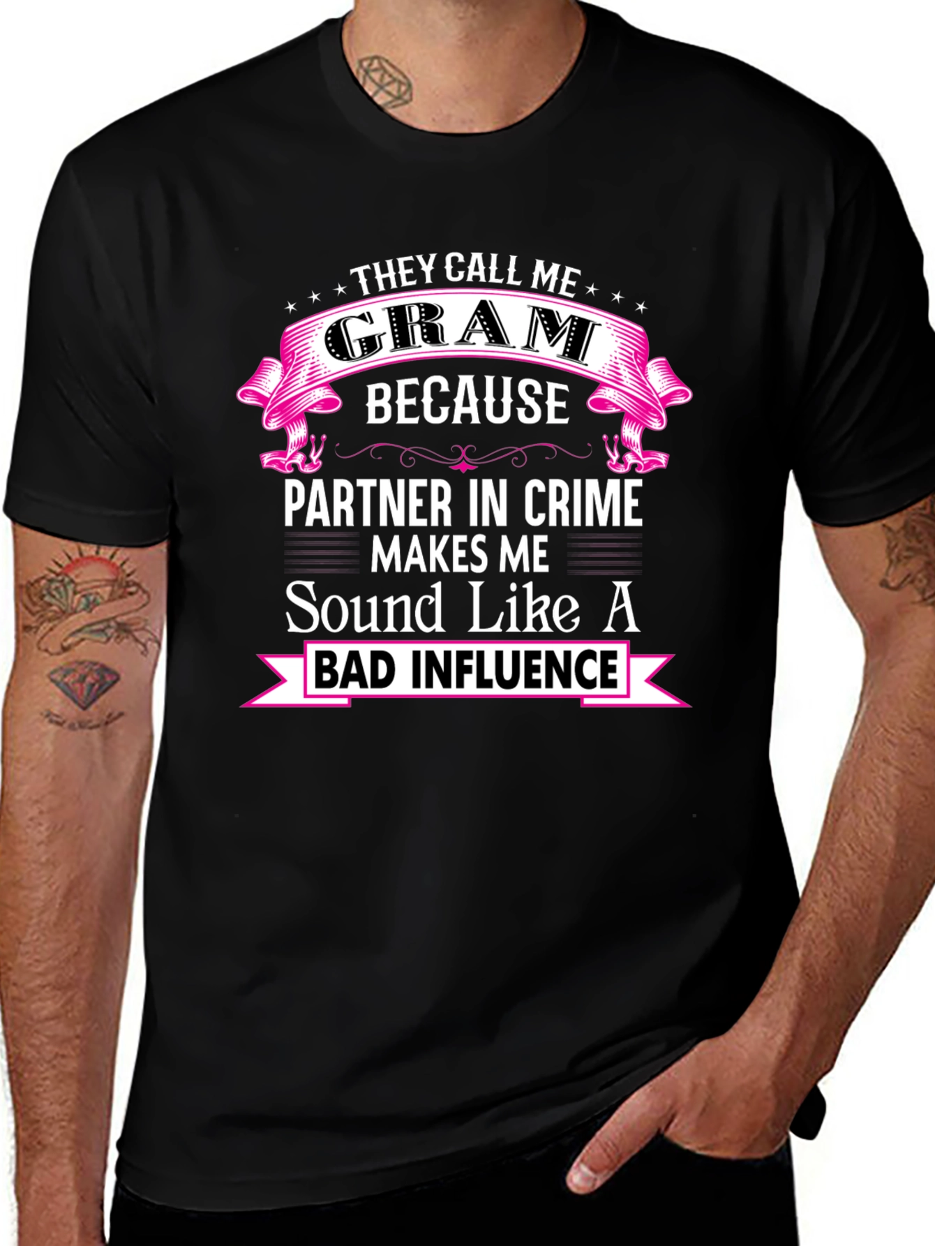 They Call Me Gram T-Shirt - Partner in Crime