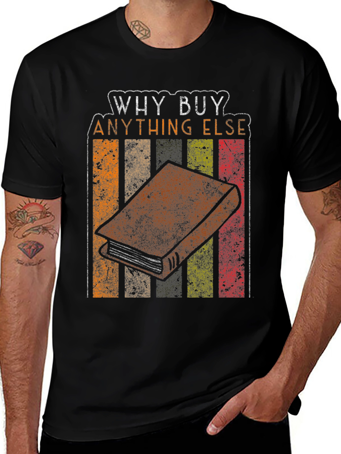 Variant 21 of Why Buy Anything Else? Book T-Shirt