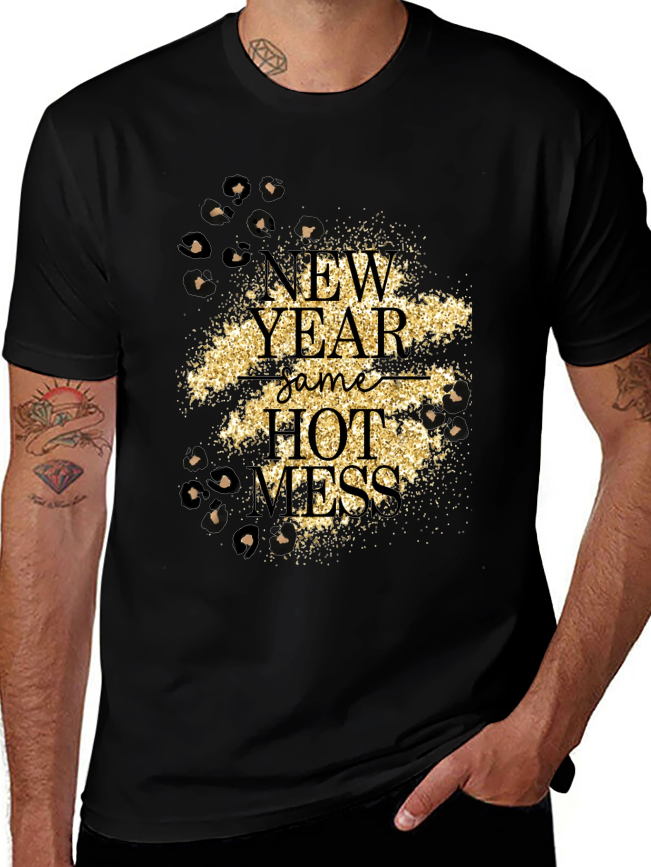 Variant 21 of New Year Same Hot Mess T-Shirt