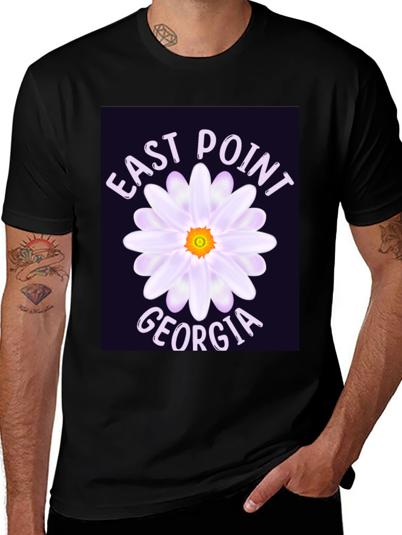 East Point Georgia Flower T-Shirt