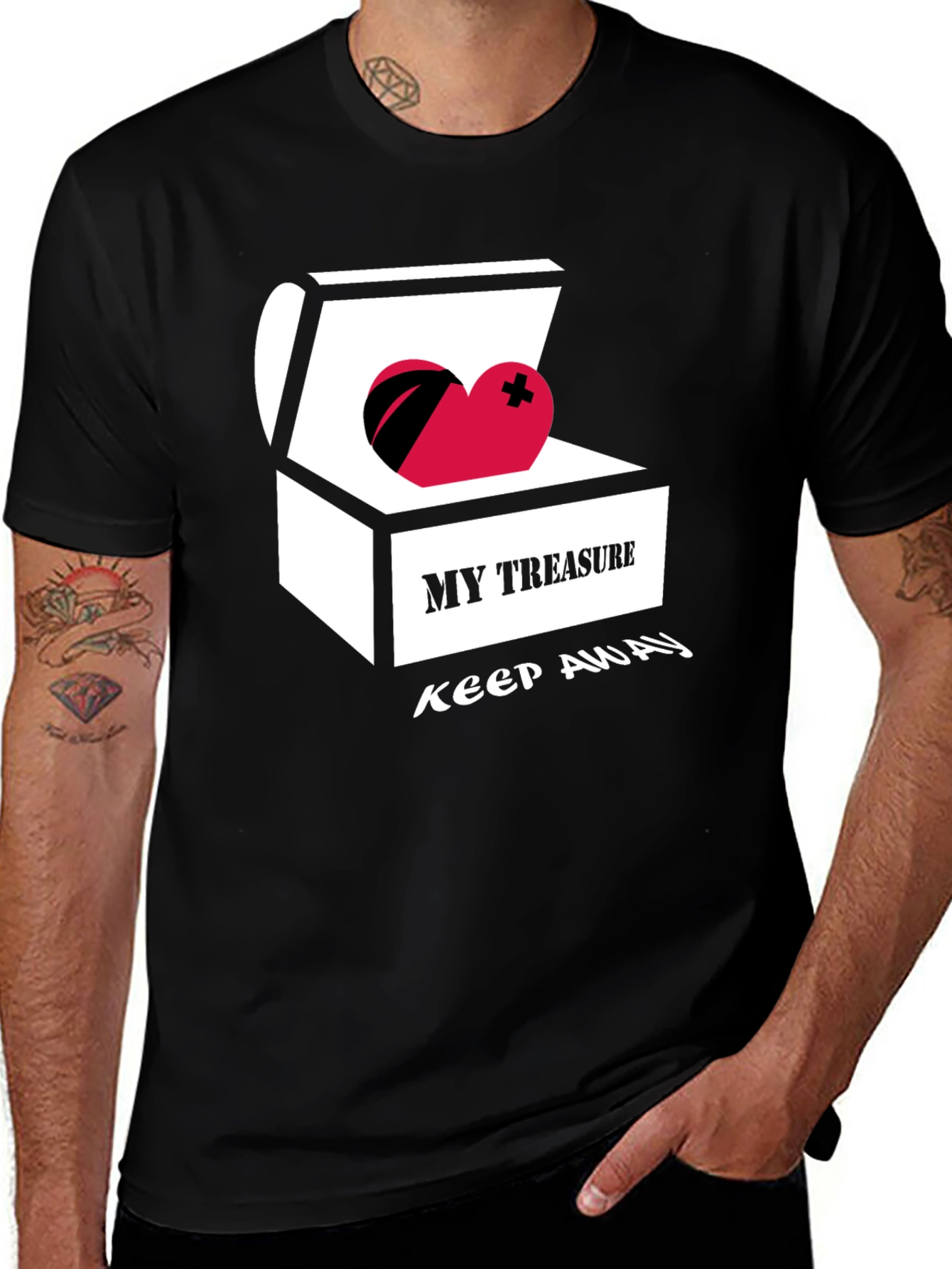 Variant 14 of My Treasure Keep Away Graphic T-Shirt