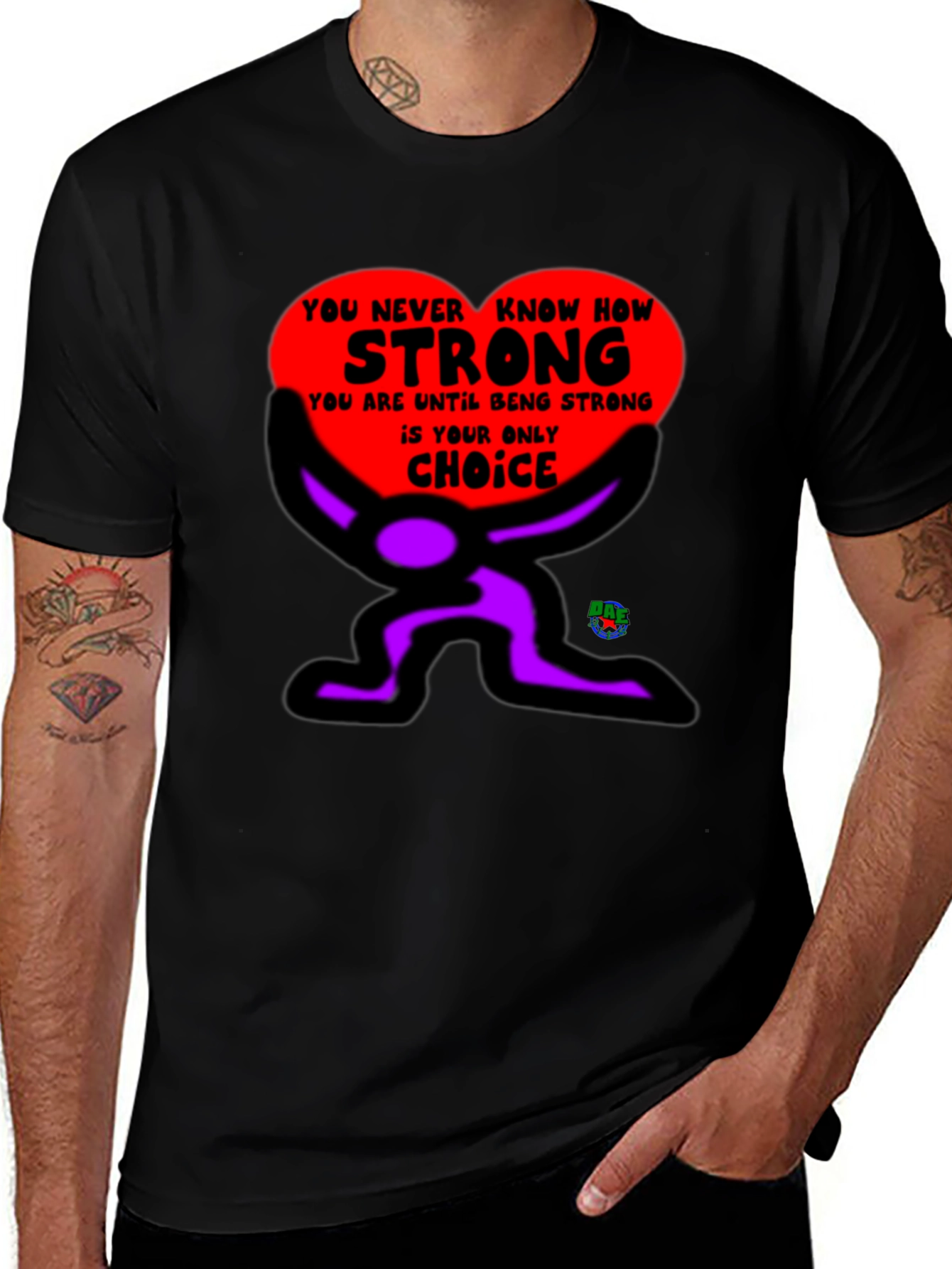 Variant 23 of Strong Choice Graphic T-Shirt