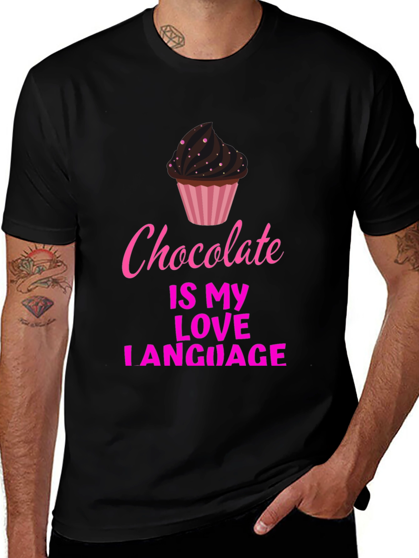 Variant 13 of Chocolate is My Love Language T-Shirt