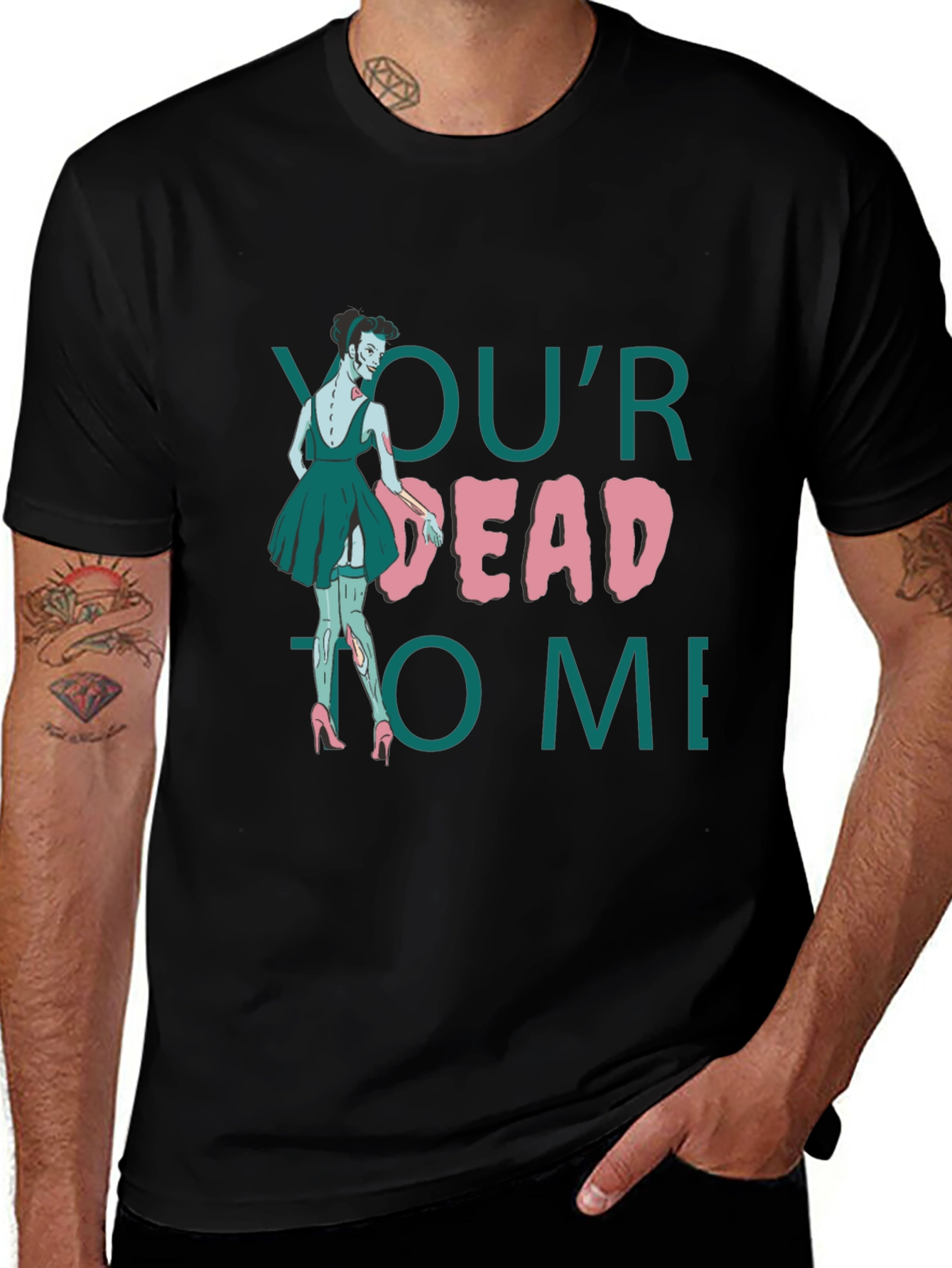 Variant 30 of You're Dead To Me T-Shirt - Zombie Fashion