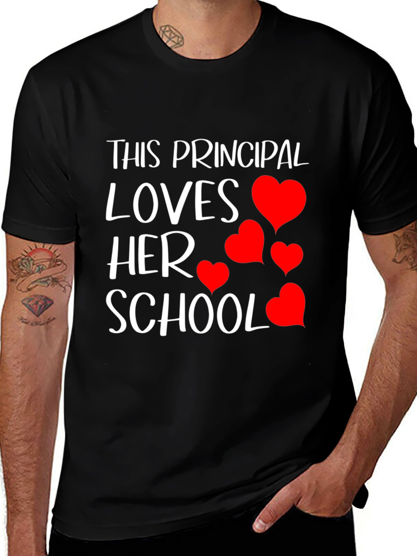 Variant 9 of Principal Loves School T-Shirt