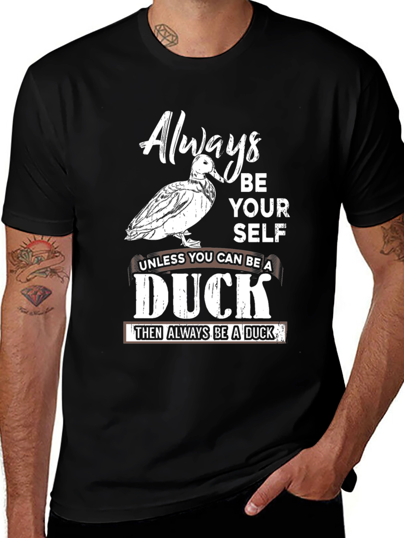 Variant 28 of Funny Always Be A Duck Graphic T-Shirt