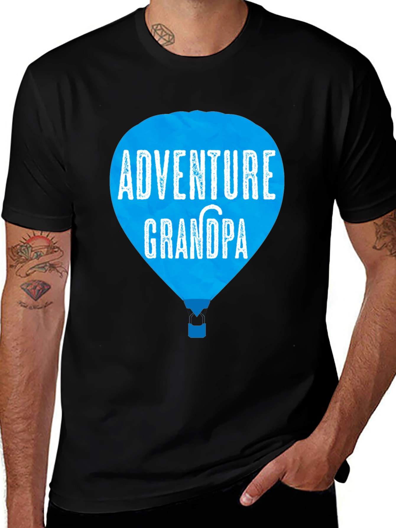 Variant 23 of Adventure Grandpa T-Shirt - Travel Loving Grandfather Tee
