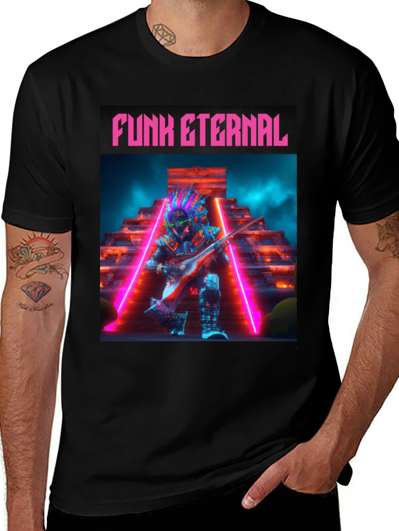 Variant 6 of Funk Eternal Black T-Shirt