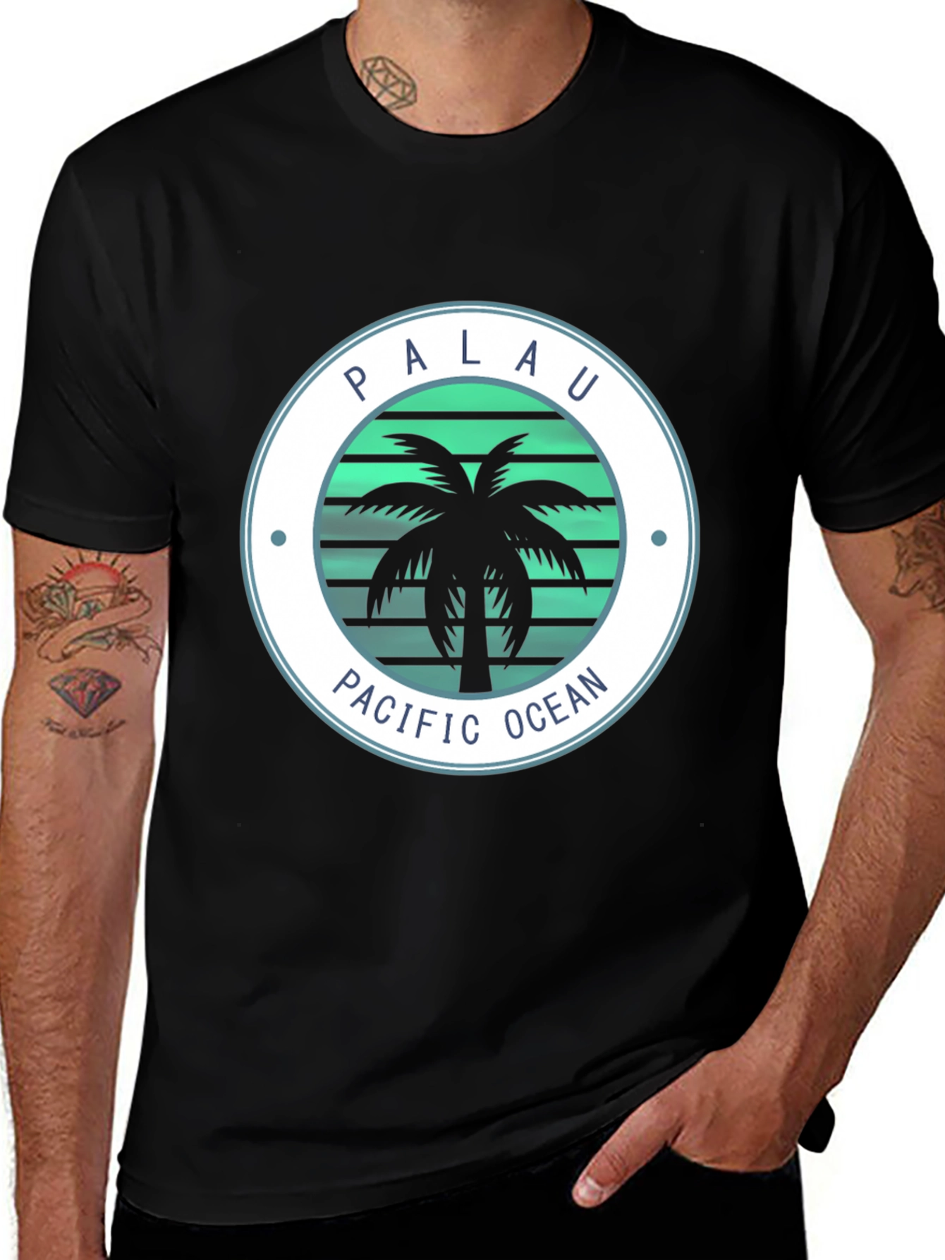 Palau Pacific Ocean Graphic Tee - Island Vibes