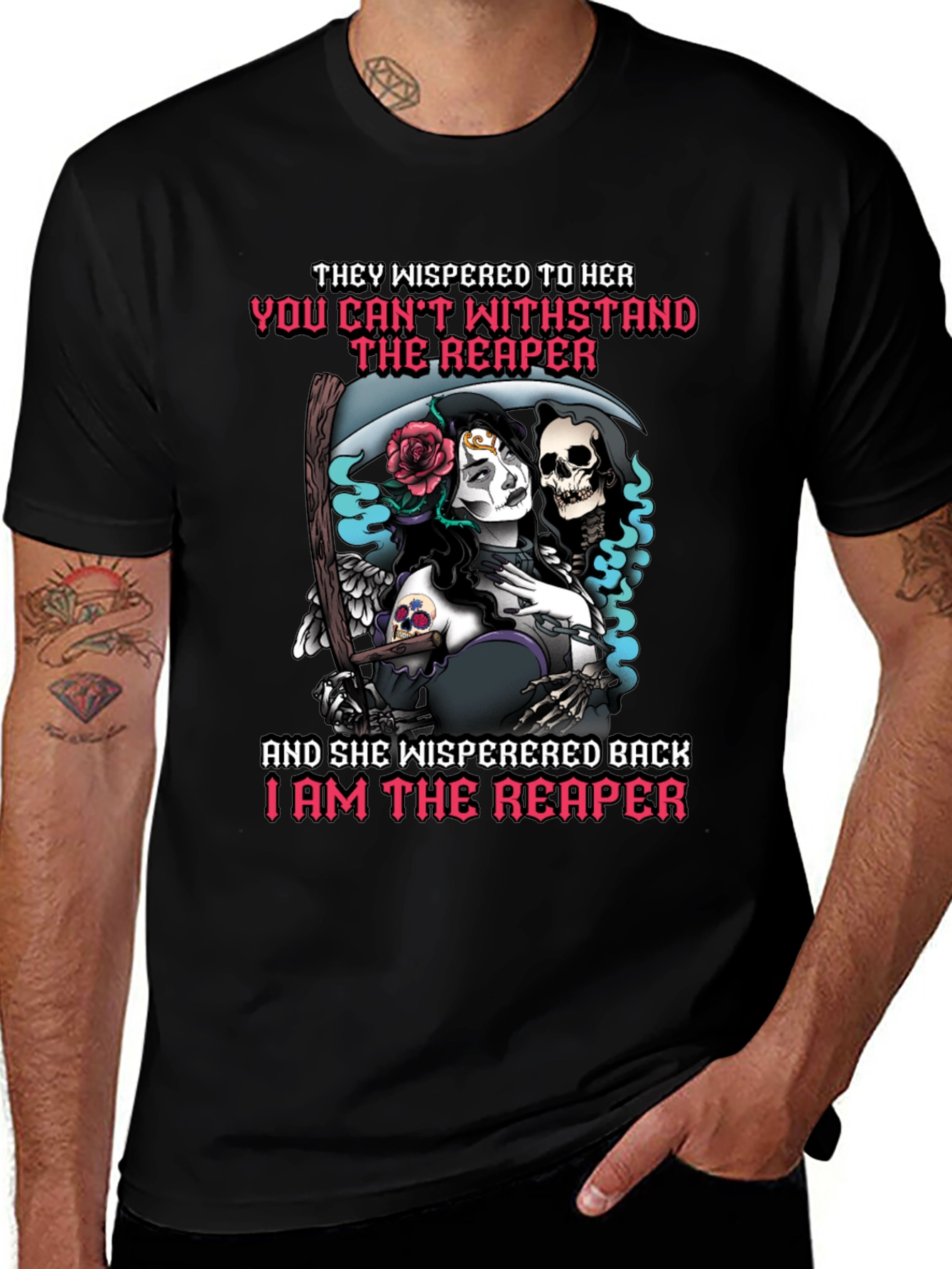 Variant 14 of Grim Reaper T-Shirt: They Whispered to Her