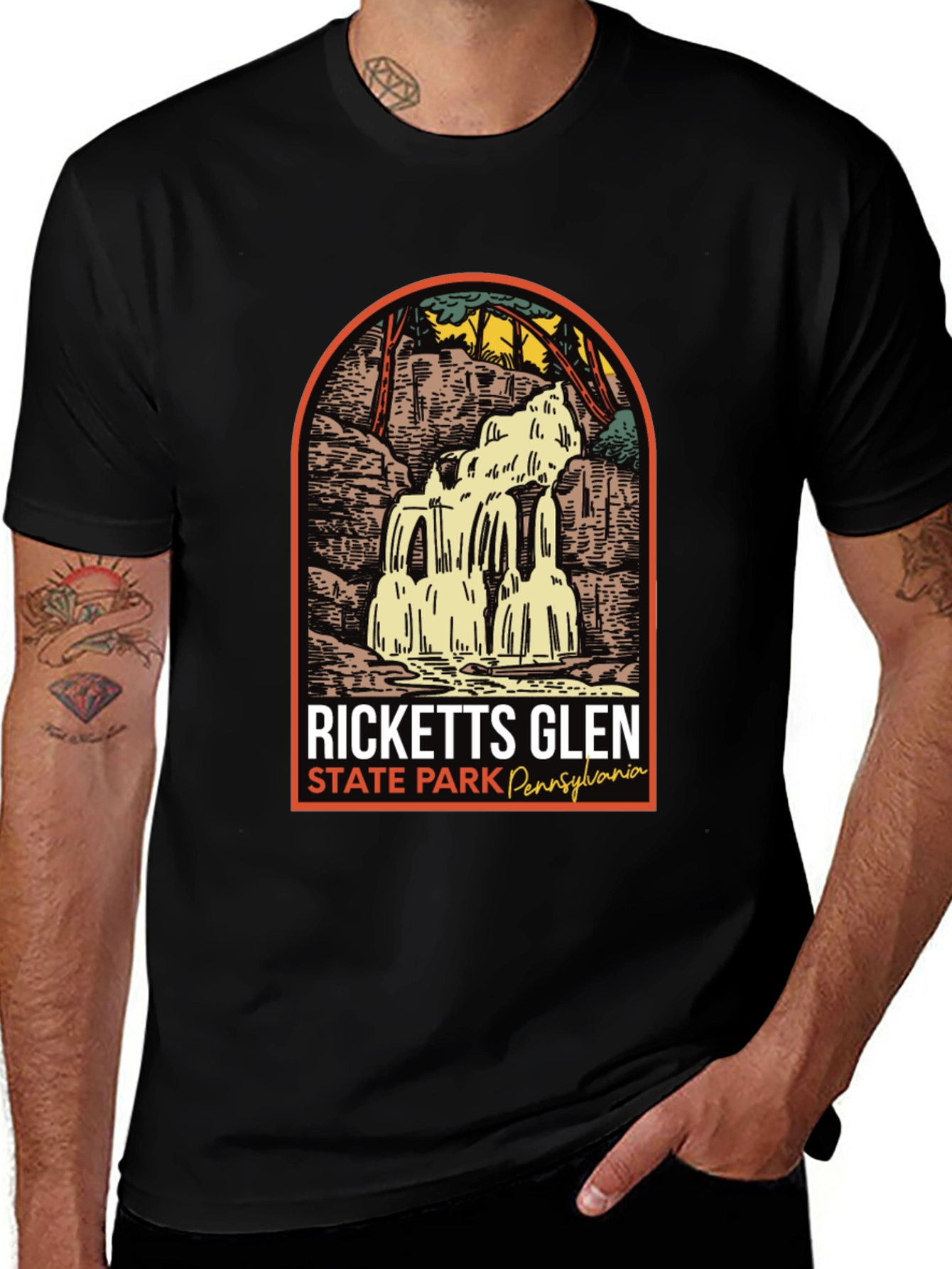 Variant 24 of Ricketts Glen State Park Graphic Tee