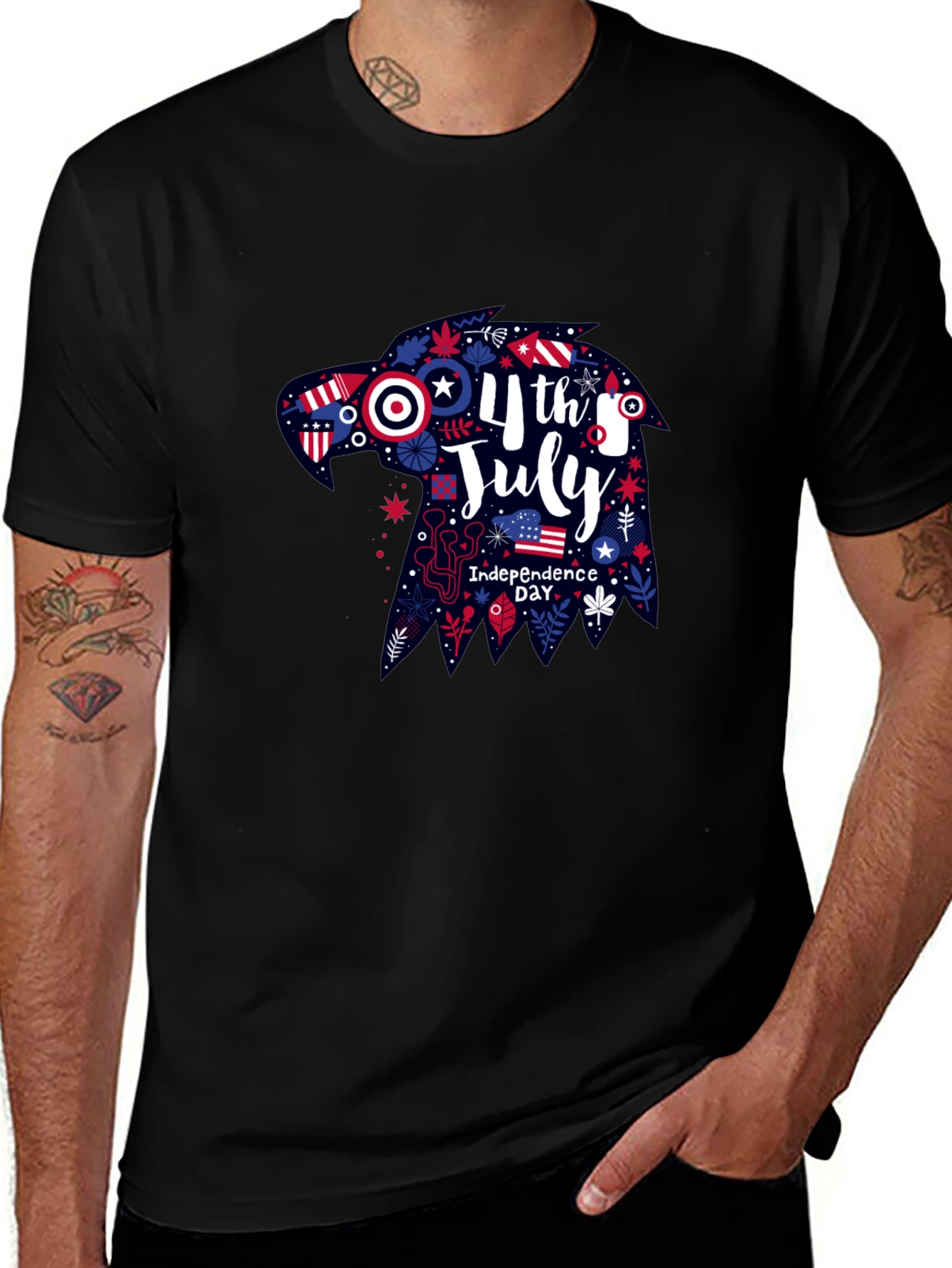 Patriotic 4th of July Eagle T-Shirt