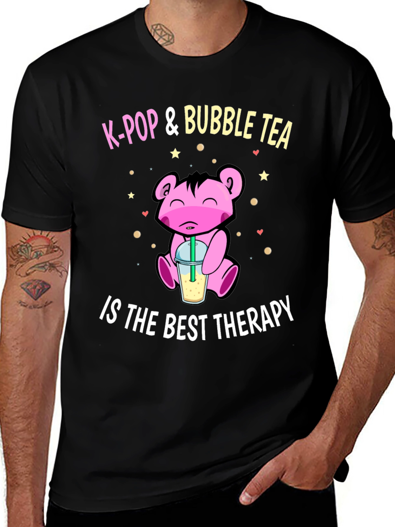 K-Pop & Bubble Tea Therapy T-Shirt