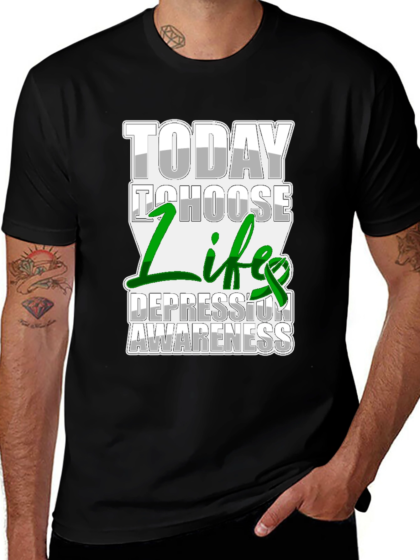 Choose Life Depression Awareness T-Shirt