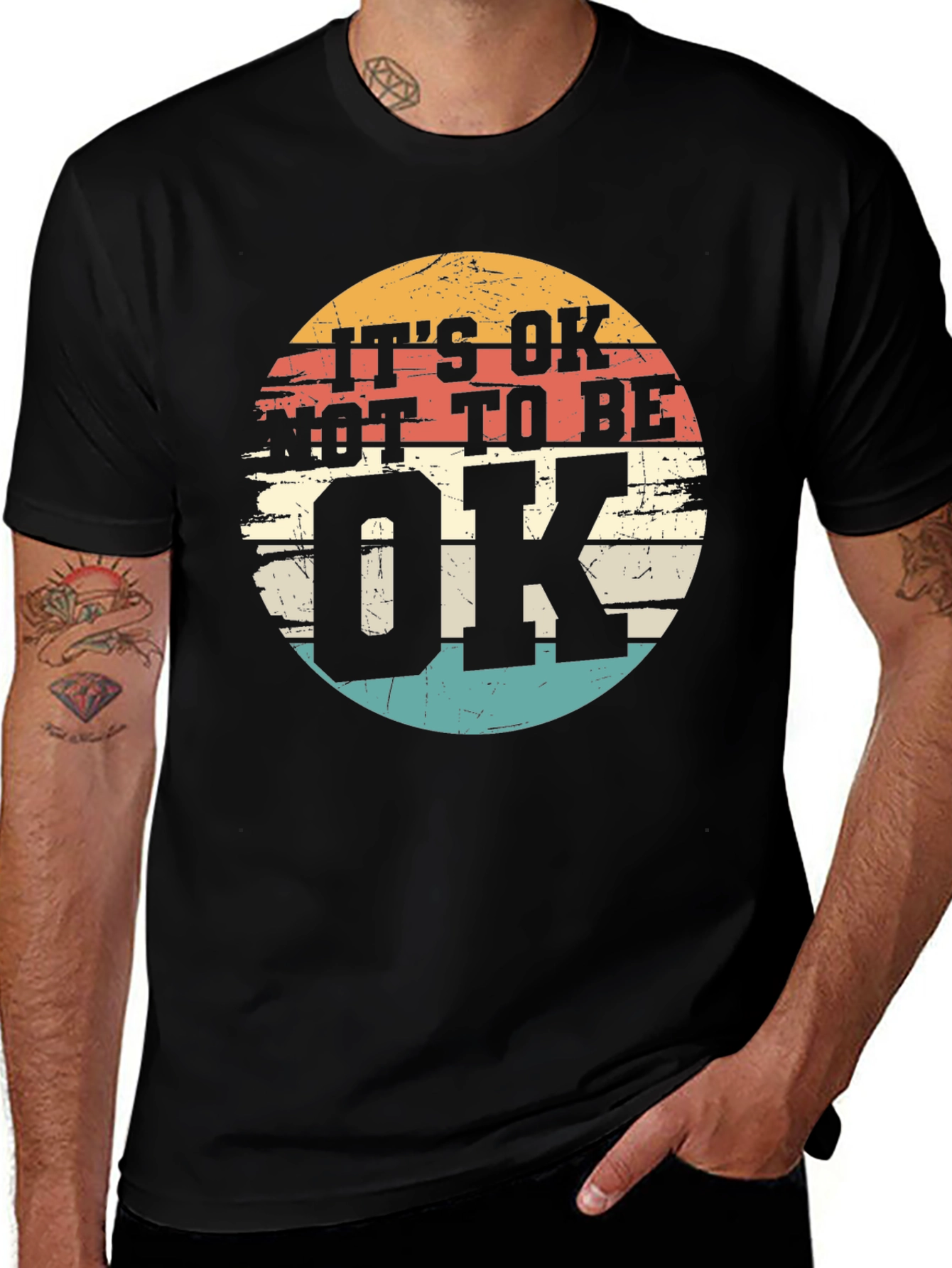 It's OK to Not Be OK Graphic Tee - Comfort & Style