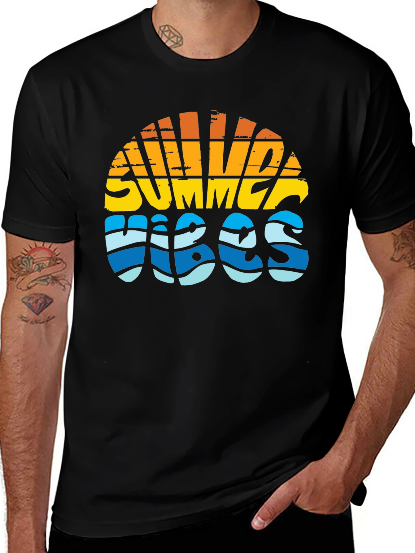 Variant 16 of Summer Vibes Retro Graphic T-Shirt