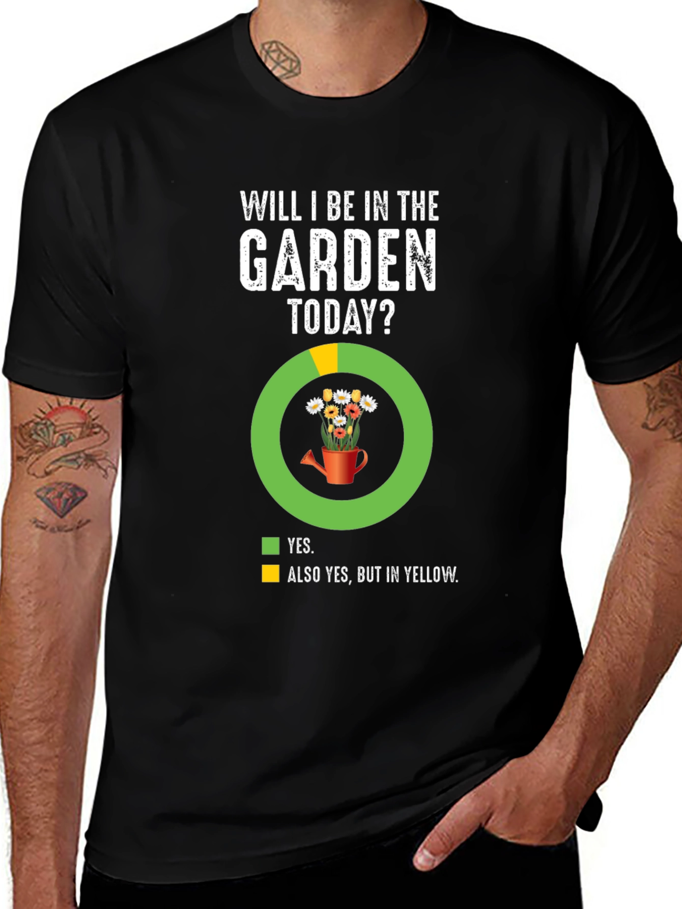 Variant 4 of Garden Lover T-Shirt: Will I Be In The Garden Today?